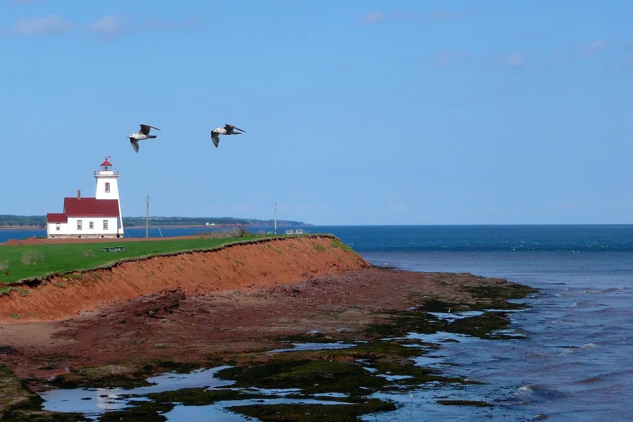Vue de Charlottetown, Prince Edward Island, Canada — vente, location et installation de clôtures par Fenced.ca