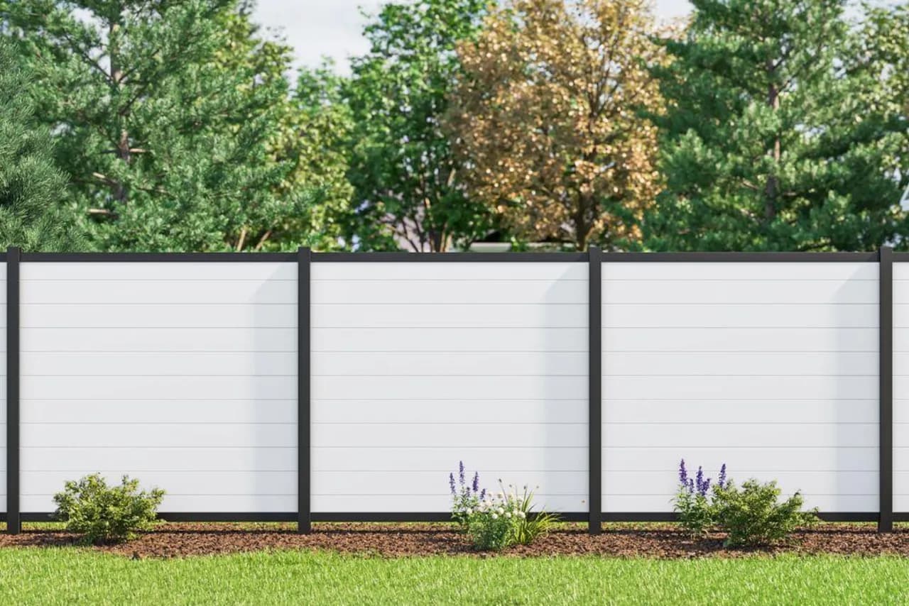 Vinyl Fence — supply, rental and installation by Fenced.ca across Canada